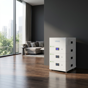 ระบบจัดเก็บพลังงานแสงอาทิตย์สำหรับบ้านแบบไฮบริด SPS001 Golden Future 51.2V 6000 รอบการใช้งาน สามารถวางซ้อนกันได้ พร้อมระบบจัดการแบตเตอรี่ (BMS) ความจุ 300Ah - Product Image 2