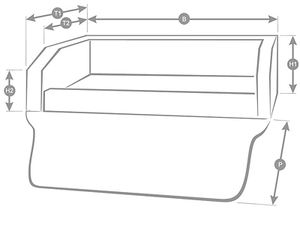 OEM ODM al aire libre perro gato mascota maletero de coche camas para perros cama personalizada lavable extraíble cubierta de viaje camas para perros - Product Image 2