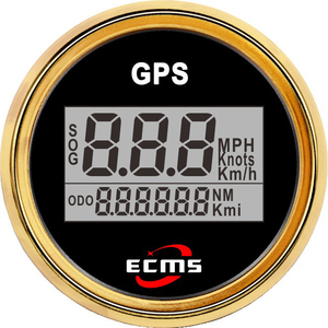 Velocímetro Digital GPS ISURE MARINE ECP9-32V de 52 mm para <span class=keywords><strong>Cruceros</strong></span>, Lanchas Rápidas, Barcos de Pesca y Autocaravanas - Product Image 3