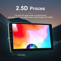 Dingwei T100 – Lecteur multimédia MP5 Android 7/9/10 pouces le plus vendu pour voiture, avec navigation GPS intégrée, connexion WiFi et USB, format 1DIN