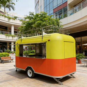 Carrito de Dos Niveles Diseñado para Eventos en Centros Comerciales, con Servicio de Helados, Construcción de Acero Inoxidable, Garantía de 2 Años - Product Image 4