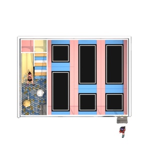 幼稚園のための高品質管理子供遊び場屋内家の安全バリア - Product Image 1