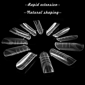 Kit de Herramientas de Uñas de Plástico para Salón de Manicura: Molde Dual Reutilizable de Gel para Uñas en 14 Tamaños, Extensión Rápida, Construcción y Arte de Uñas - Product Image 6