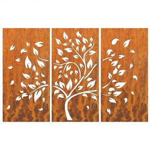 EX694 Modern Foldable Stainless Steel Laser Cut Perforated Garden <b>Screens</b> with Multi-Functional Design - Product Image 1