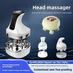 Nouveau masseur de tête 4D transfrontalier étanche électrique multi-fonctionnel pétrissage cuir chevelu et chat <span class=keywords><strong>Massage</strong></span> pour animaux de compagnie - Product Image 2