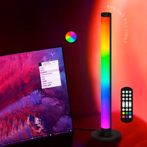 Lámpara de Mesa RGB con Control Táctil y Luz Ambiental Regulable - Product Image 3