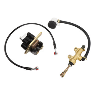 Conjunto de Manguera de Caliper de Cilindro Maestro de Freno Trasero 5VM-2583V-00-00, Cilindro Maestro de Caliper de Freno Trasero de Metal para <span class=keywords><strong>Blaster</strong></span> 200 YFS200 200 - Product Image 2