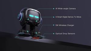 EMO <span class=keywords><strong>Roboter</strong></span> Smart AI Desktop-Haustierroboter mit Wecker, niedliches intelligentes EMO Go Home Spielzeug, elektronisches Haustier für Kinder - Product Image 6