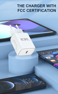 ที่ชาร์จโทรศัพท์สำหรับ <span class=keywords><strong>iPhone</strong></span> 12 <span class=keywords><strong>PRO</strong></span> <span class=keywords><strong>MAX</strong></span> Type C PD 3.0ชาร์จโทรศัพท์แบบพกพาได้อย่างรวดเร็วสำหรับ <span class=keywords><strong>iPhone</strong></span> 13 <span class=keywords><strong>11</strong></span> Xiaomi Samsung - Product Image 3