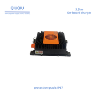 Chargeur de batterie industriel 3,3 kW certifié CE, étanche IP67, pour chariots de golf, chariots élévateurs, batteries au lithium LiFePO4 et batteries au plomb-acide