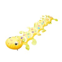 Tapis de jeu d'arrosage gonflable en PVC avec pulvérisation d'eau, motif chenille et serpent de dessin animé, pour installations aquatiques ludiques