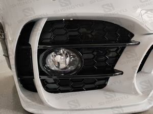 Parachoques de coche de alta calidad para BENZ W907 <span class=keywords><strong>SPRINTER</strong></span> Cambio a rejilla de nido de abeja estilo GT con orificios para luz antiniebla - Product Image 5