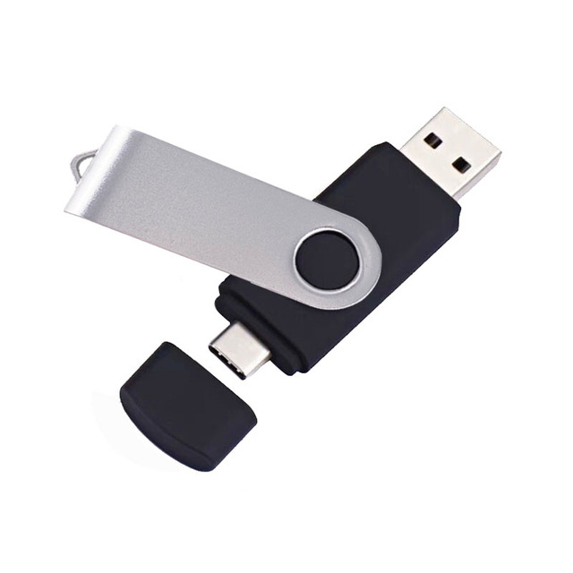 16g High-Speed USB 3.0 Flash Drive with Custom Logo Engraved Metal Rotating Case for Bidding Advertising Exhibitions