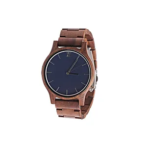 SOPEWOD滴滴男士木制手表中国供应商定制标志男士时钟手表代工手表作为礼物