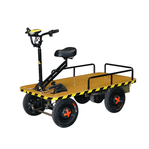 <span class=keywords><strong>Carro</strong></span> <span class=keywords><strong>de</strong></span> Plataforma Eléctrico <span class=keywords><strong>con</strong></span> Batería <span class=keywords><strong>de</strong></span> Larga Duración, Capacidad <span class=keywords><strong>de</strong></span> <span class=keywords><strong>Carga</strong></span> <span class=keywords><strong>de</strong></span> 1000 kg, Plataforma Plana <span class=keywords><strong>con</strong></span> Asiento para Transporte <span class=keywords><strong>de</strong></span> <span class=keywords><strong>Carga</strong></span> en Almacenes y Fábricas - Product Image 4