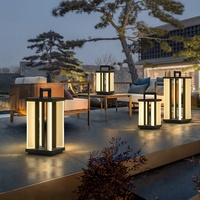 Luz nocturna de jardín solar para exteriores, lámpara de césped Led, lámpara de patio, lámpara de césped decorada