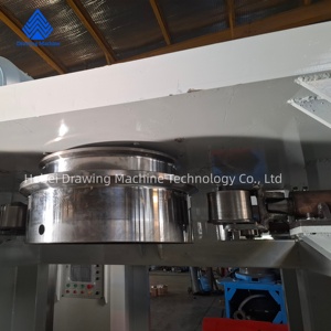 Machine de tréfilage inversée à double tambour 2 matrices entièrement automatique avec four de <span class=keywords><strong>recuit</strong></span> d'équipement galvanisé par fil d'acier - Product Image 6