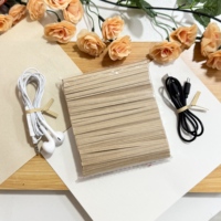 Cintas de Papel Kraft Coloridas Personalizadas con Logotipo Impreso, para Sellar Bolsas de Regalo en Panaderías y Comercios