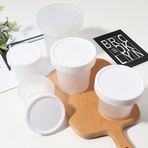 Contenant Mini-Gobelet en Plastique PP Jetable de Luxe 100 ml, Qualité Alimentaire, Givré <span class=keywords><strong>pour</strong></span> <span class=keywords><strong>Yaourt</strong></span>, <span class=keywords><strong>Crème</strong></span> Glacée, Gelée et Pouding - Product Image 6