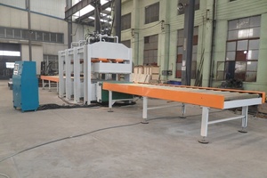 <span class=keywords><strong>MDF</strong></span> madeira compensada produção linha quente imprensa máquina feita na China - Product Image 3