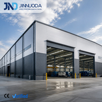 Edificio de taller prefabricado de acero, estructuras ligeras de acero, nave prefabricada, barndominio, taller prefabricado terminado