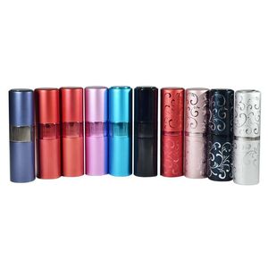 <b>Travel</b> Portable Mini <b>Bottle</b> <b>Perfume</b> Custom Logo Empty Refillable Metal Twist up Atomizer <b>Perfume</b> <b>Bottle</b> - Product Image 3