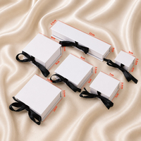 Meilleures boîtes à bijoux de luxe pour l'emballage de cadeaux avec ruban et nœud, étui de voyage unique en carton personnalisé, vente en gros