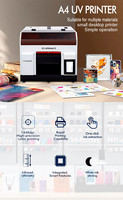 EraSmart Factory Cover Digital Printer, casing ponsel mesin cetak kartu Id, Printer Flatbed Uv A4 Inkjet Printer UV