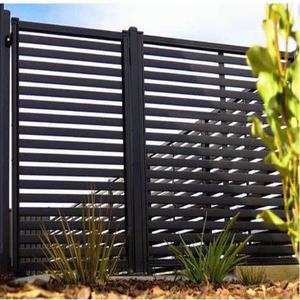 Panneaux de Clôture à Lames en Aluminium d'Extérieur Meilleure Vente Treillis et Clôture d'Intimité en Métal pour Jardin et Cour Arrière pour la Vie en Plein Air - Product Image 3