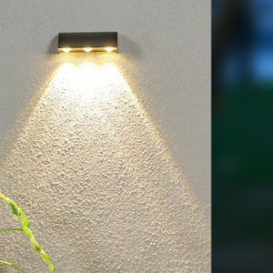 Lampe <span class=keywords><strong>murale</strong></span> extérieure en aluminium, étanche, à LED, pour numéro de maison, cour, balcon, <span class=keywords><strong>porte</strong></span> <span class=keywords><strong>d</strong></span>'<span class=keywords><strong>entrée</strong></span> et terrasse - Product Image 1