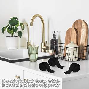 Bande <span class=keywords><strong>de</strong></span> mastic en plastique auto-adhésive imperméable pour comptoirs <span class=keywords><strong>de</strong></span> cuisine éviers <span class=keywords><strong>de</strong></span> salle <span class=keywords><strong>de</strong></span> bain baignoires - Product Image 6