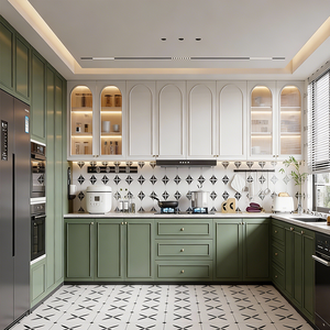 CBMmart Petite unité de <span class=keywords><strong>cuisine</strong></span> <span class=keywords><strong>Cuisine</strong></span> modulaire Armoire de <span class=keywords><strong>cuisine</strong></span> pour usage domestique Armoire de <span class=keywords><strong>cuisine</strong></span> de style shaker - Product Image 3