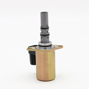 Vanne solénoïde de sécurité 60SR, prise noire à 4 trous pour pièces d'excavatrice - Product Image 4