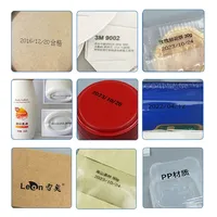 Mini imprimante à jet d'encre automatique de poche pour la date d'expiration et numéro de code de lot pour sacs et bouteilles en plastique pour matériau flexible