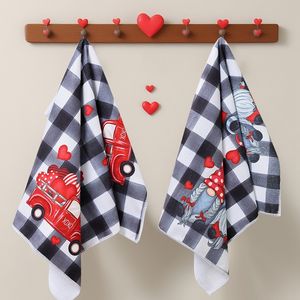 <span class=keywords><strong>Serviette</strong></span> de cuisine en lin pour la Saint-Valentin 2026, décoration de mariage avec imprimé romantique, gnome rustique de la Saint-Valentin, <span class=keywords><strong>serviette</strong></span> de thé pour fête à la maison - Product Image 1