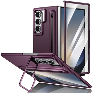 Nouvel arrivage 2025 protection d'écran en verre trempé pour appareil photo béquille <span class=keywords><strong>stylet</strong></span> fente pour étui de téléphone housse pour <span class=keywords><strong>samsung</strong></span> <span class=keywords><strong>Z</strong></span> <span class=keywords><strong>Fold</strong></span> 7 6 5 4 <span class=keywords><strong>3</strong></span> - Product Image 1