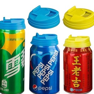 Reusable Plastic Can Lids For Coca Cola Pepsi Sprite 330Ml Leak Proof Press Button Caps Household Drinkware Accessories - Product Image 2