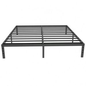 WEKIS Camas de Hierro Modernas y Duraderas con Estructura Minimalista, Tubo Cuadrado Negro, Personalizables para Hoteles, Escuelas, Dormitorios, Apartamentos y Hospitales - Product Image 2