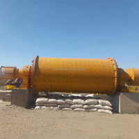 Molino de Bolas Seco Industrial de Gran Capacidad con Motor de Corriente Alterna para Molienda de Minerales de Alta Producción