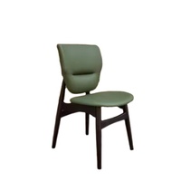 Prix d'usine meubles de salle à manger chaise en bois rembourrée en cuir chaise de salle à manger à vendre