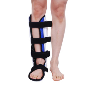 Botas ortopédicas de pie para caminar, soporte ortopédico médico para el tobillo, con férula nocturna, con esguince - Product Image 1