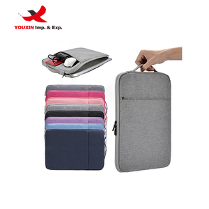 Wholesale Factory <b>Plush</b> Tablet Laptop Protective Covers Portable Solid Color Waterproof Laptop Bags - Product Image 1