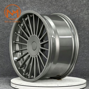 Rines de Aleación Maxtera Forjados Personalizados 5x112 5x120 Gris Estilo Clásico Alpina para Autos <span class=keywords><strong>BMW</strong></span> Serie 3 4 5 6 7 X5 X7 - Product Image 2