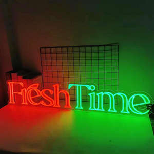 Электронные знаки 3d буквенный знак пользовательский дизайн с днем рождения неоновый знак - Product Image 1