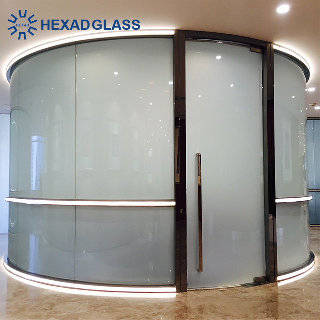 Custom Electrochromic PDLC Glass Film Switchable Dimming for Bathroom and Living Room Intelligent Restroom Window Glass