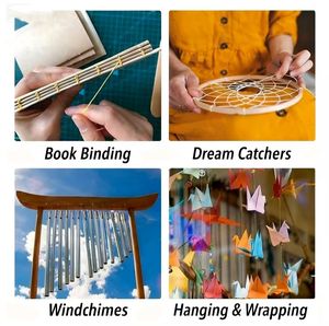 Fil de réparation de <span class=keywords><strong>voile</strong></span> fiable de l'usine SHIJI, fabriqué à partir de matériaux de qualité supérieure, assure des réparations durables, fil ciré pour cuir, imperméable - Product Image 3