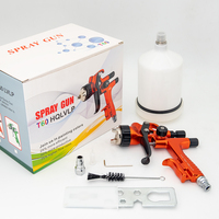 Pistola de Pintura por Gravedad T-60 de 1.3 mm con Vaso Central de 600 ml, Atomización Precisa para Pintura de Automóviles, OEM Disponible