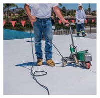 Membrane de toiture TPO imperméable et réfléchissante moderne, anti-UV, largeur 3m, avec garantie de 5 ans pour toiture monocouche