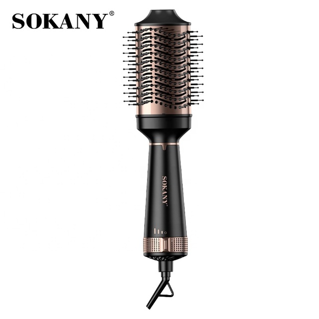 Sokany Hot Styling Tools One Step Volumizer Hair Dryer Brush 1200W Hot air Brush with Ceramic Coating  Blow Dryer Comb