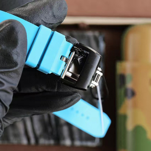 2026 New Arrival Luxury <b>Automatic</b> Mechanical Men's Tonneau Shape Hollow Luminous <b>Skeleton</b> Sport <b>Watch</b> White Case Water Resistant - Product Image 5